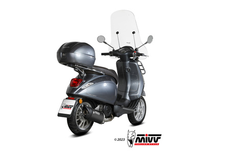 Mivv Układ wydechowy MOVER BLACK PAINTED stal nierdzewna PIAGGIO VESPA PRIMAVERA 150 2021-2024
