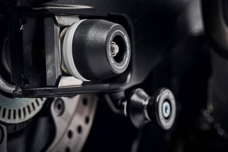 Evotech Performance crash pady osi zestaw - Suzuki GSX-S1000Z (2018-2021)