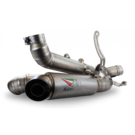 AUSTIN RACING Tłumiki Koncowe V4 + decat Ducati Panigale V4 2025-2026