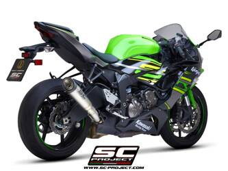 SC-Project tłumik końcowy S1 tytan Kawasaki NINJA ZX-6R (2019-2021)