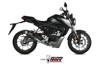 Mivv Układ wydechowy GP PRO BLACK STAINLESS STEEL HONDA CB 125 R 2018-2020