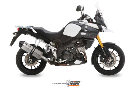 Mivv Tłumik końcowy SPEED EDGE stal nierdzewna SUZUKI V-STROM 1000 2014-2020