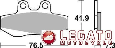 KLOCKI HAMULCOWE SBS 652 HF