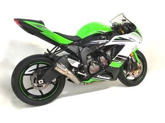 Tłumik końcowy + decat Austin Racing KAWASAKI NINJA ZX-6R