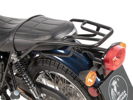 Tube rear rack black shine for Kawasaki W230 / Meguro S1 (2025-)