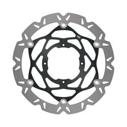 EBC Tarcza hamulcowa motocyklowa SMX6015 Supermoto, 320mm, konturowa, Carbon Look
