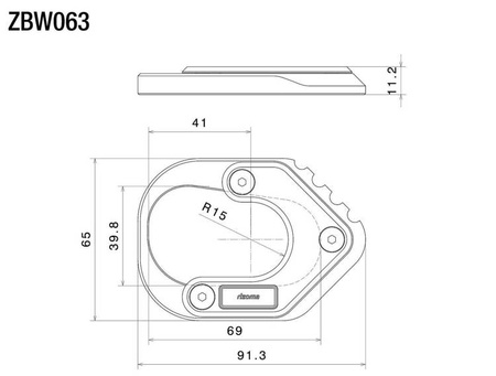 Kick stand base extension