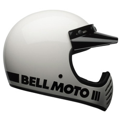 KASK BELL MOTO-3 CLASSIC WHITE