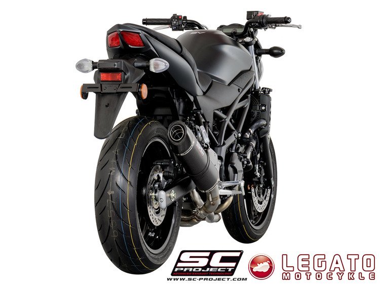 Tłumik Końcowy Sc Project Oval Titanium Suzuki Sv 650 Abs / A | Sklep Motocyklowy Legato Motocykle