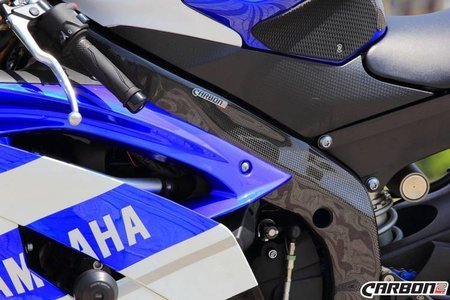 Carbon2Race osłony ramy Yamaha R6 2008-2020