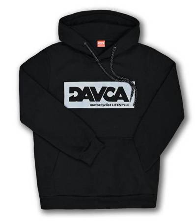 DAVCA bluza grey logo