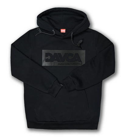 DAVCA męska bluza Black logo