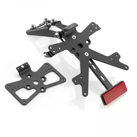 Fox license plate support kit
