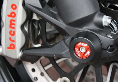 GSG-MOTOTECHNIK Crash pady osi Ducati Diavel 2011-
