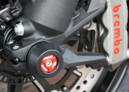 GSG-MOTOTECHNIK Crash pady osi Ducati Diavel 2011-