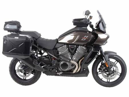 Harley-Davidson Pan America 1250/Spe 2021-2023 Stelaż Cutout + czarne kufry boczne Xplorer