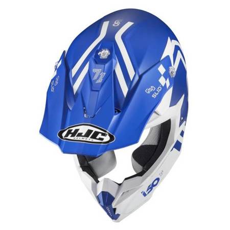 KASK HJC I50 HEX WHITE/BLUE