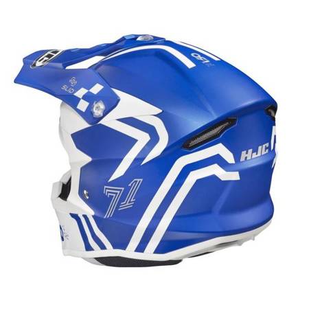 KASK HJC I50 HEX WHITE/BLUE