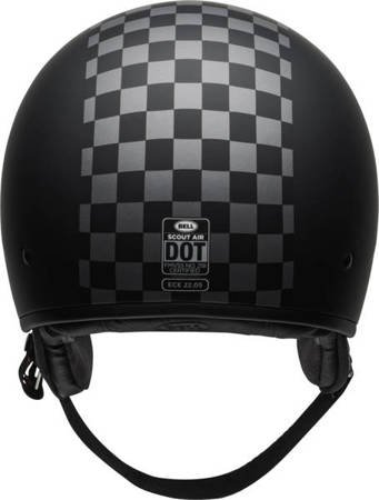 Kask Bell Scout Air Check Matte Black/White