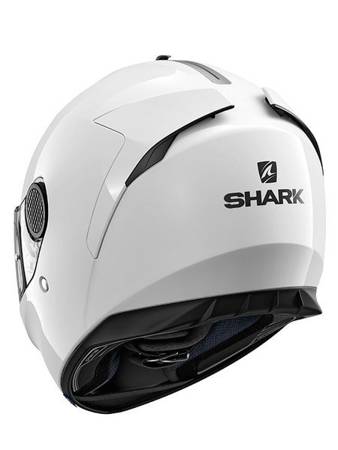 Kask motocyklowy integralny Shark Spratan Blank biały