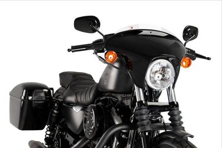Owiewka PUIG Batwing SML do Harley-Davidson Sportster Iron XL883N 09-20 (Sport) Przezroczysty (W) 21053W