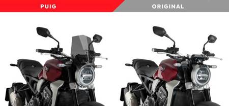 Owiewka PUIG do Honda CB650R 19-22 / CB1000R 18-20 Czarny (N) 9748N