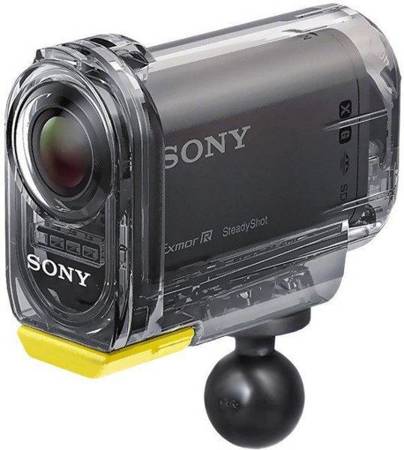 RAM-B-342-366U Uchwyt do kamer Sony Action Cam & Sony Action Cam z Wi-Fi® montowany w trzon widelca w motocyklu