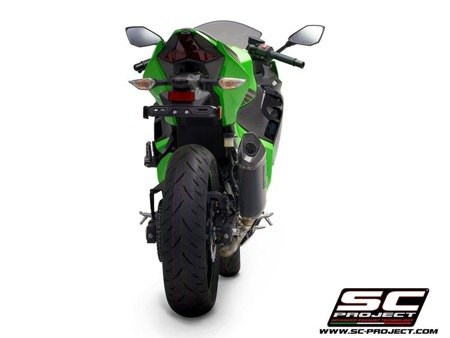 SC Project Tłumik końcowy SC1-M Titanium Kawasaki Ninja 400 2018-2020