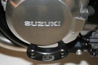 SLIDERY SILNIKA RG RACING SUZUKI GSX 1400, LEWA STRONA BLACK