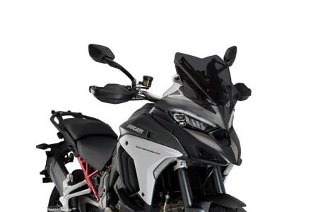 Szyba sportowa PUIG do Ducati Multistrada V4S 21-22 Mocno przyciemniany (F) 20729F