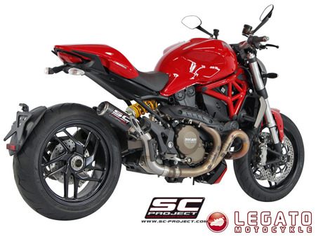 Tłumik końcowy SC Project CR-T Carbon Ducati Monster 1200 / S
