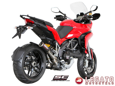 Tłumik końcowy SC Project CR-T Decat Carbon Ducati Multistrada 1200 / S  2010-2014