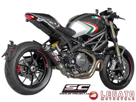 Tłumik końcowy SC Project GP M2 Carbon Ducati Monster 1100 EVO