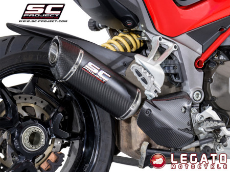 Tłumik końcowy SC Project OVAL Carbon Sport Edition Ducati Multistrada 1200 2015-2017