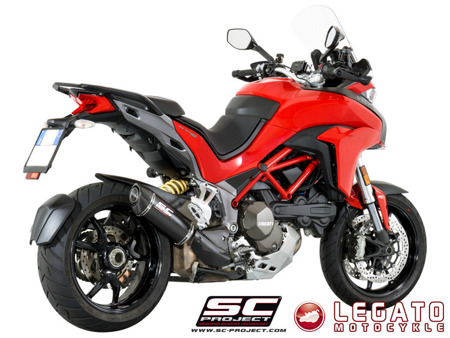 Tłumik końcowy SC Project OVAL Titanium Ducati Multistrada 1200 2015-2017