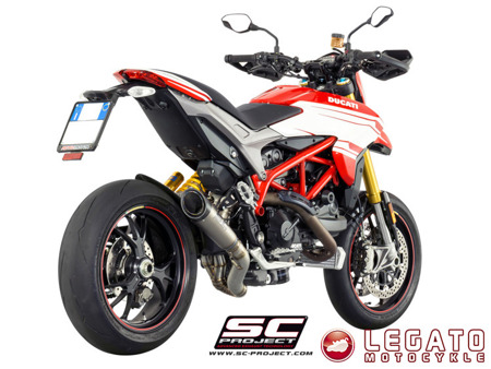 Tłumik końcowy SC Project S1 Titanium Ducati Hypermotard 939 / SP