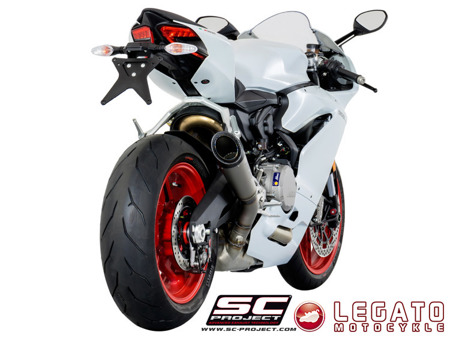 Tłumik końcowy SC Project S1 Titanium Ducati Panigale 959