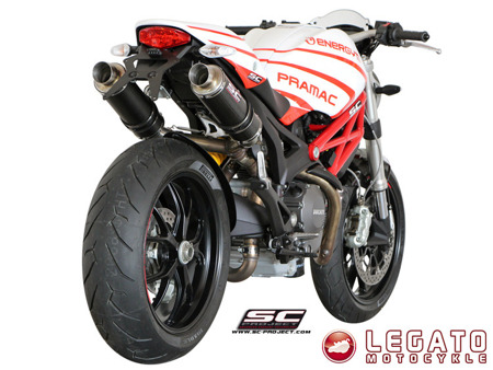 Tłumiki końcowe SC Project GP Titanium Ducati Monster 1100 / S / 796 / 696