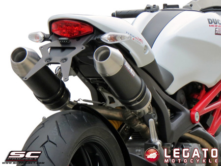 Tłumiki końcowe SC Project Racer Carbon Ducati Monster 1100 / S / 796 / 696