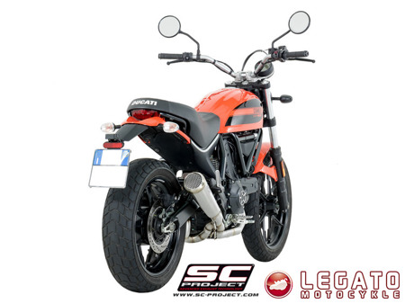 Układ wydechowy 2-1 SC Project CONIC '70 Stainless Steel Ducati Scrambler 400