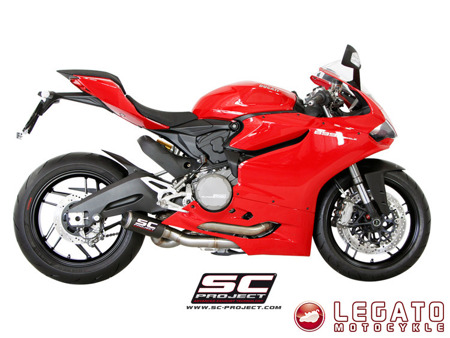 Układ wydechowy SC Project CR-T Carbon Ducati Panigale 899