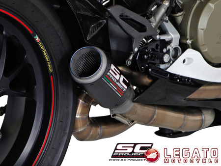 Układ wydechowy SC Project CR-T Carbon Mesh Ducati Panigale 1199 / S / R