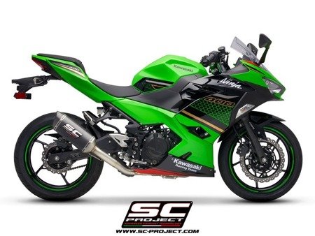Układ wydechowy SC Project SC1-M Titanium Kawasaki Ninja 400 2018-2020