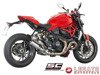 Tłumik końcowy SC Project CR-T Twin Titanium Ducati Monster 1200 R