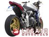 Tłumik końcowy SC Project DE-CAT OVAL Black Stainless Steel Honda CB 1000 R