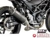 Tłumik końcowy SC Project OVAL Black Stainless Steel Suzuki SV 650 ABS / A