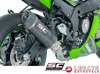 Tłumik końcowy SC Project OVAL Matt Carbon Kawasaki NINJA ZX-10R 2016-2017