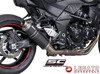 Tłumik końcowy SC Project OVAL R60 Carbon Kawasaki Z 750 2007-2012 / Z 750 R