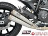 Tłumik końcowy SC Project Twin CONIC '70 Stainless Steel Ducati Scrambler