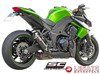 Tłumiki końcowe SC Project GP M2 Carbon Kawasaki Z 1000/SX 2010-2013